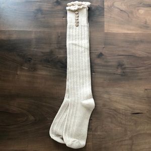 Button Boot Socks